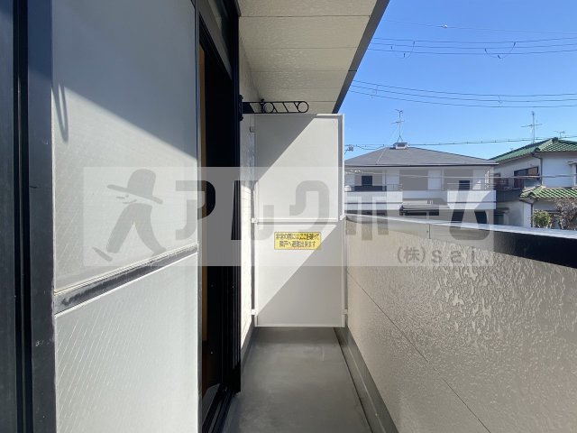 メゾンフェリシア沢田のバルコニー|メゾンフェリシア沢田（土師ノ里駅）　１K