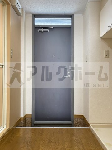 メゾンフェリシア沢田の玄関|メゾンフェリシア沢田（土師ノ里駅）　１K