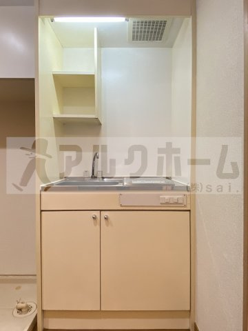 メゾンフェリシア沢田のキッチン|メゾンフェリシア沢田（土師ノ里駅）　１K