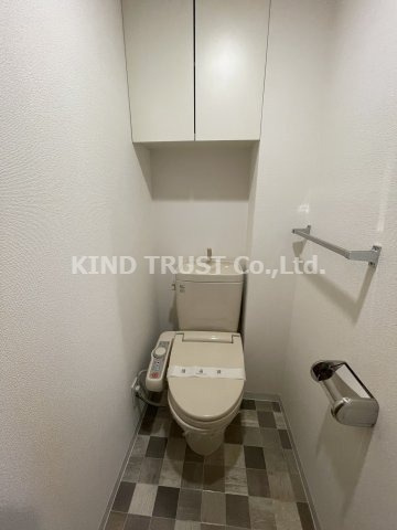 パラシオ南森町のトイレ|シンプルで使いやすいトイレです