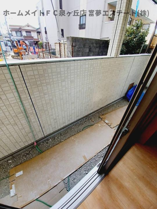 TKアンバーコート浜寺Ⅱのバルコニー
