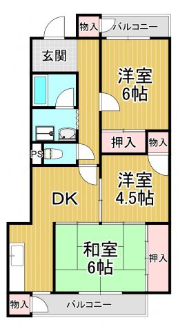 【間取り】 | パインアベニュー