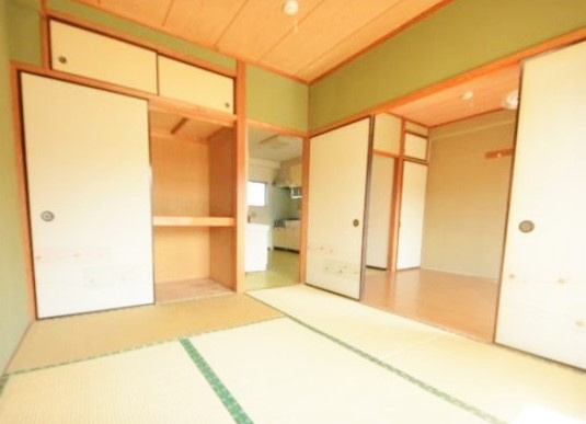 あきる野市牛沼の賃貸マンションの寝室