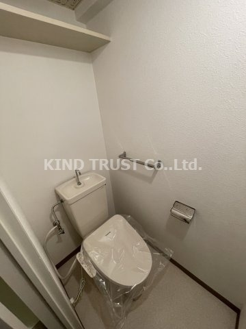 メゾン天神橋のトイレ|清潔感のあるトイレです