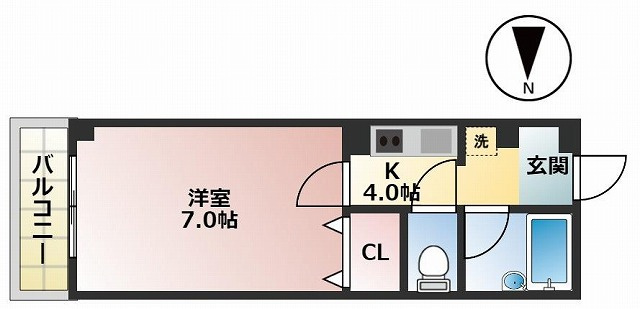センチュリービルの間取り