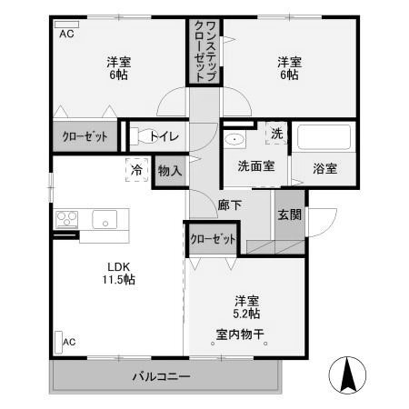 【間取り】 | カーサグランデ