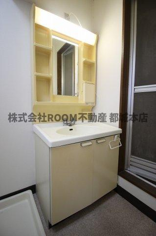 とまとマンションの洗面所|洗面所です