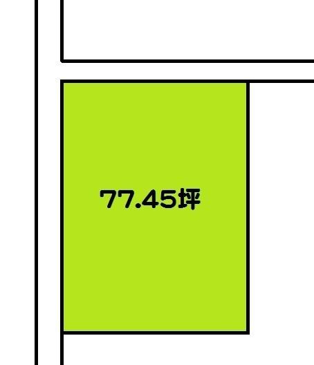 和歌山市松江中３丁目　土地の土地図