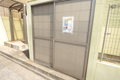 【その他共用部分】 | カサフローラ | 敷地内ゴミ置き場