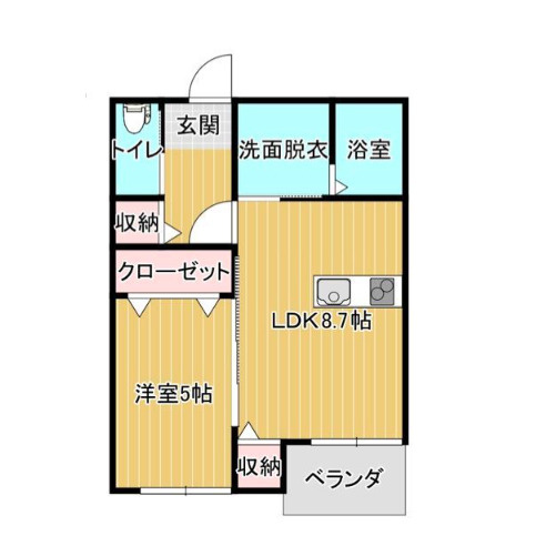 T-Regno LaluceⅠ（ティーレグノラルーチェ）の間取り