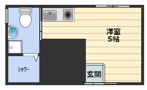 大野ハイツの間取り