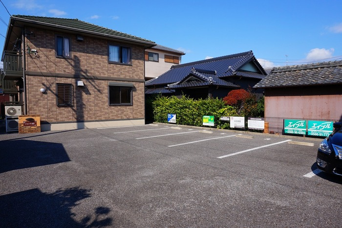 シャンテあき　　刈谷市近郊の賃貸はクラスホームの駐車場