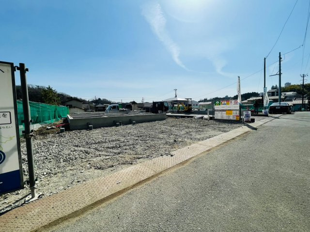 常磐湯本町第2の駐車場|2023.3.7撮影　建築中です。