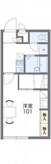 【間取り】 | レオパレスリスピー | 代表的な間取のため実際の間取とは異なる場合があります