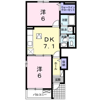【間取り】 | ソレイユ　Ⅰ