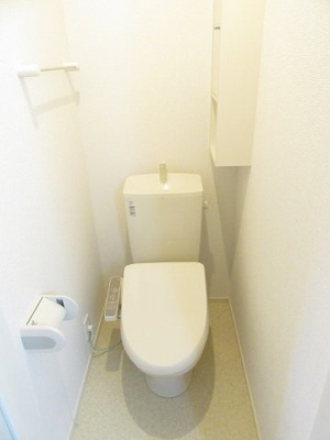 【トイレ】 | モン　リーブル　Ⅵ | 落ち着いたトイレです