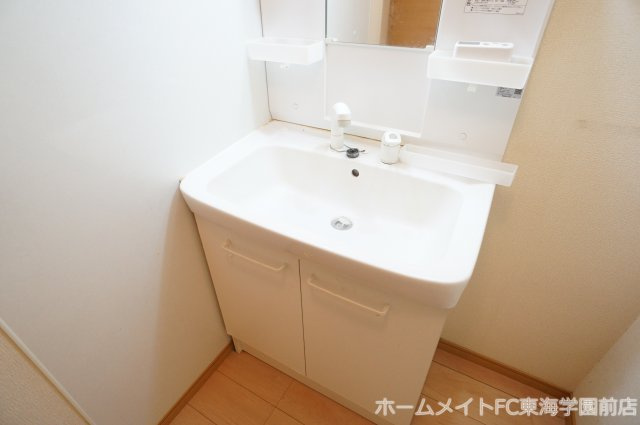 熊本市北区龍田陳内４丁目の賃貸マンションの洗面所