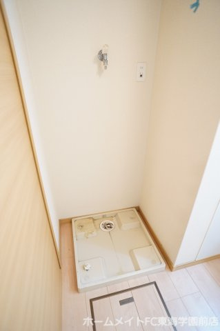 熊本市北区龍田陳内４丁目の賃貸マンションの洗面所