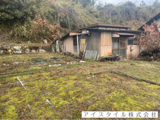 【外観】 | 安佐北区安佐町飯室　土地 | 公営水道、公共下水は供給エリア外です　（令和5年2月現在供給計画無し）