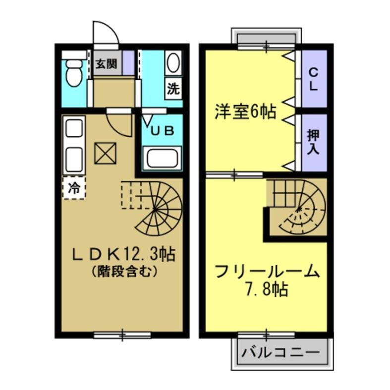 クレール巽の間取り