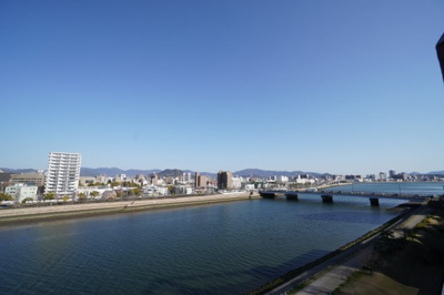 【展望】 | ハイム永田（リノベ済） | 現地（2023年3月5日15：00頃）撮影