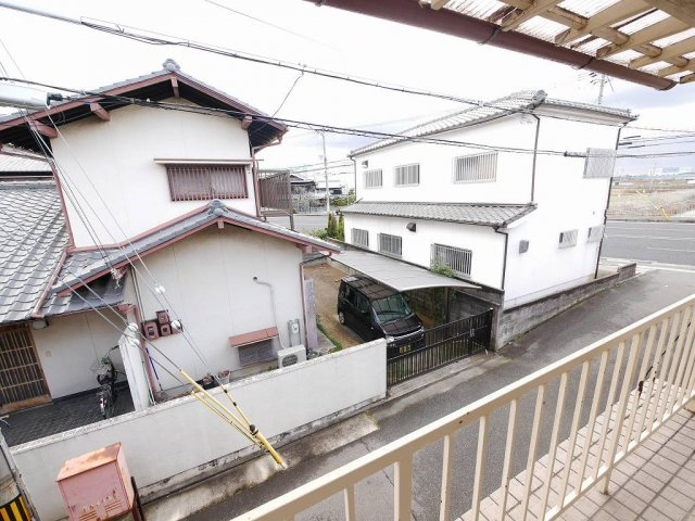 魚住町清水貸家の展望
