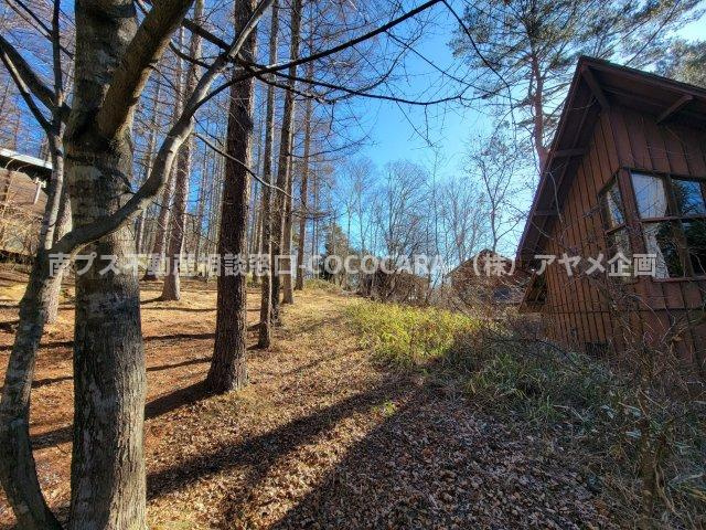 上物有り　北杜市大泉町西井出　売地の外観