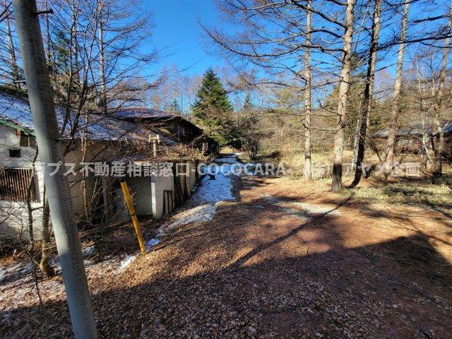 上物有り　北杜市大泉町西井出　売地の外観