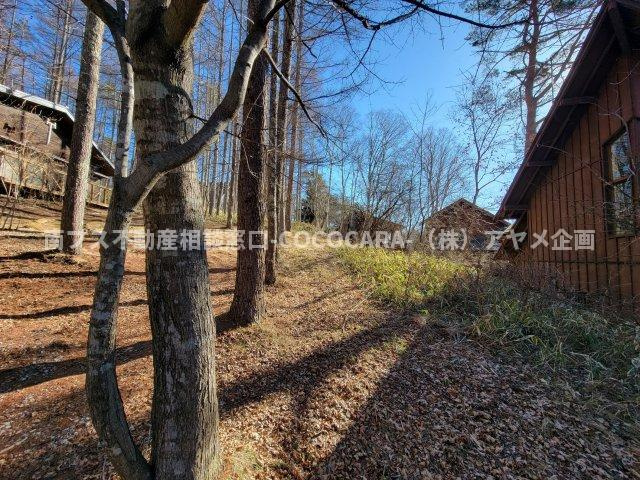 上物有り　北杜市大泉町西井出　売地の周辺