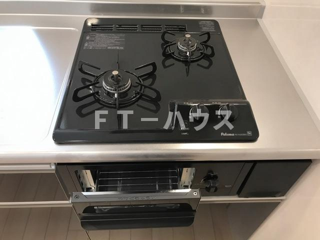 グラン・シャリオのキッチン|ビルトインコンロ2口