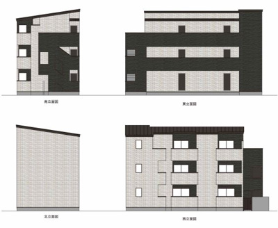 【外観パース】 | TATERUApartment足立区梅田4丁目