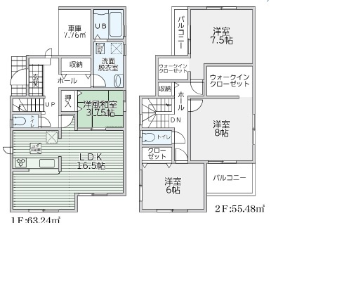 南木の本７丁目　新築戸建　2号地のその他