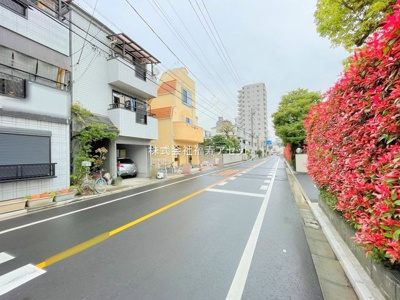 【前面道路含む現地写真】 | 《お花茶屋駅 徒歩６分》新築分譲住宅 全４棟