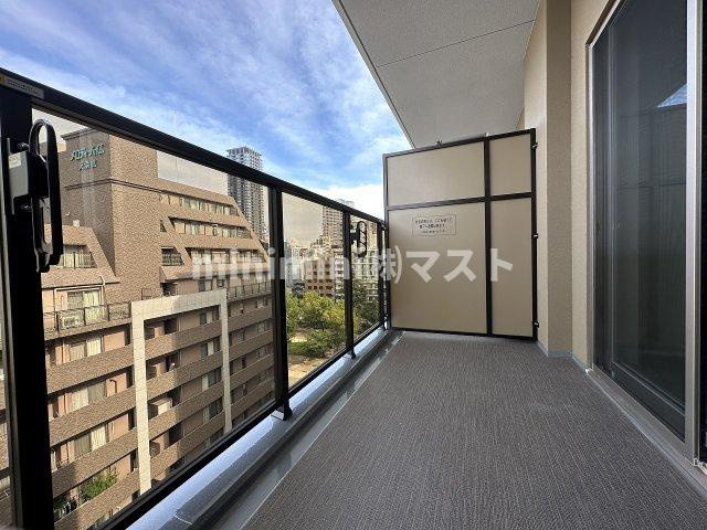 リアライズ天満橋のバルコニー