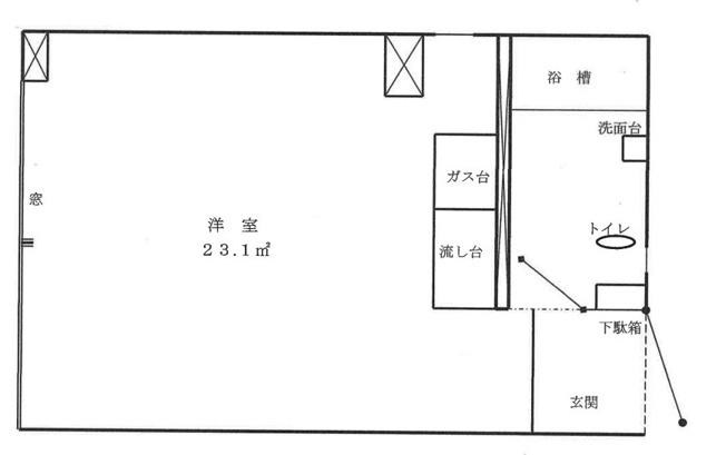 【間取り】 | 中区錦３丁目貸事務所K