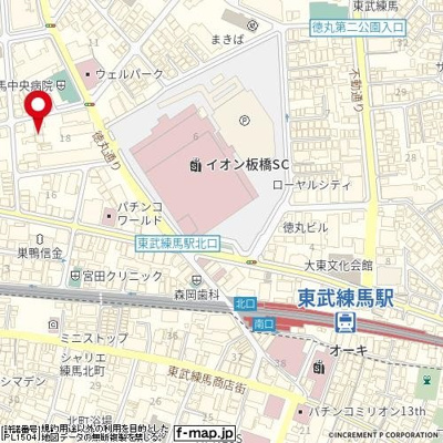 【地図】 | トップ徳丸