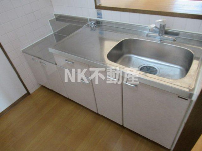 【キッチン】 | アンソレイエ（吉田賃貸） | キッチンです