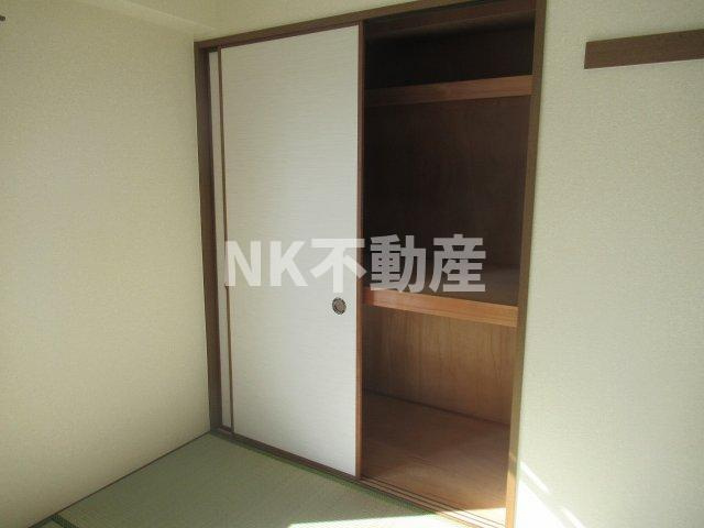 【和室】 | アンソレイエ（吉田賃貸） | 押入です