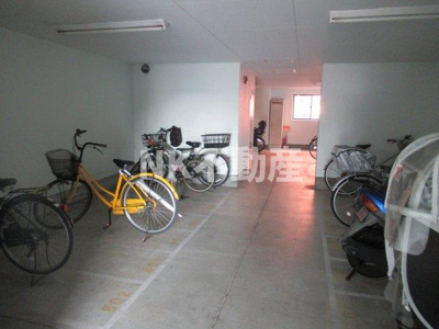 【その他共用部分】 | アンソレイエ（吉田賃貸） | 駐輪場です