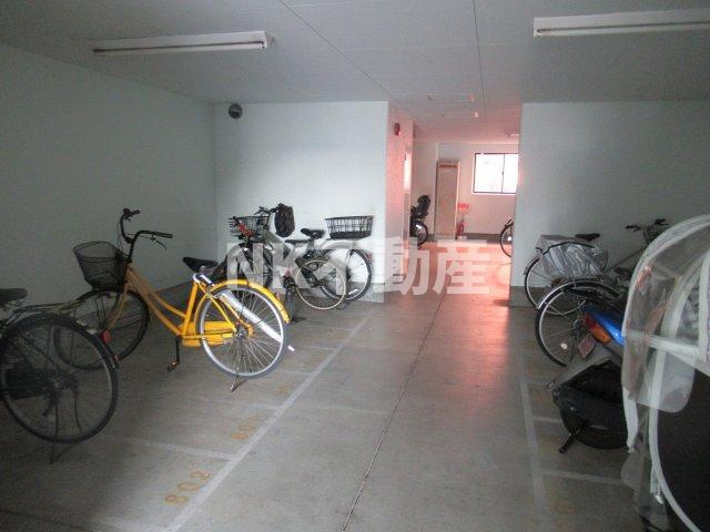 【その他共用部分】 | アンソレイエ（吉田賃貸） | 駐輪場です