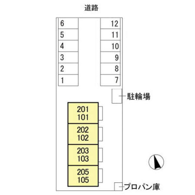 【区画図】 | ソレーユM Ⅴ