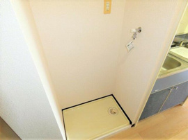 室内洗濯機置き場