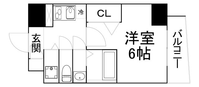 【間取り】 | エスリードレジデンス大阪福島フロント