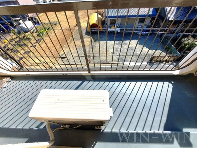 シャトー道のバルコニー