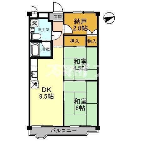 【間取り】 | ハイツフルカワ