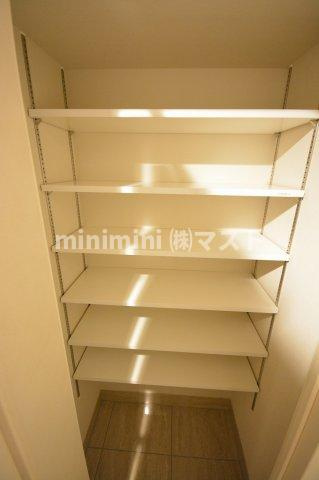アーバネックス新町の収納