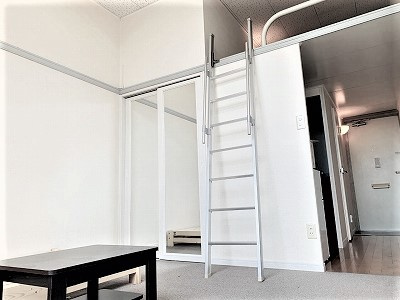 レオパレス八原の収納|ロフト