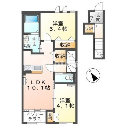 アーバンハイツ モリの間取り|間取図