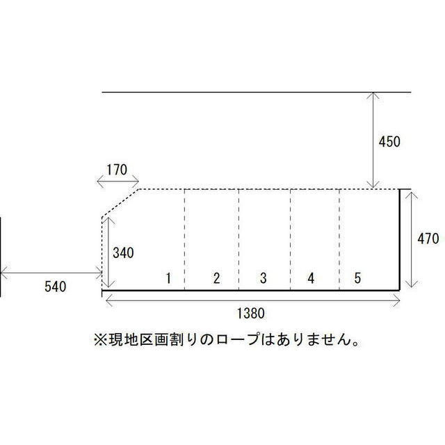 大垣市東町２丁目の駐車場の間取り