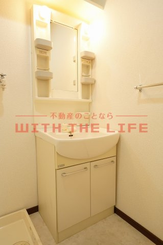 サクシード(御井旗崎)【キャッシュバック対象】の独立洗面台|使いやすい独立洗面台です